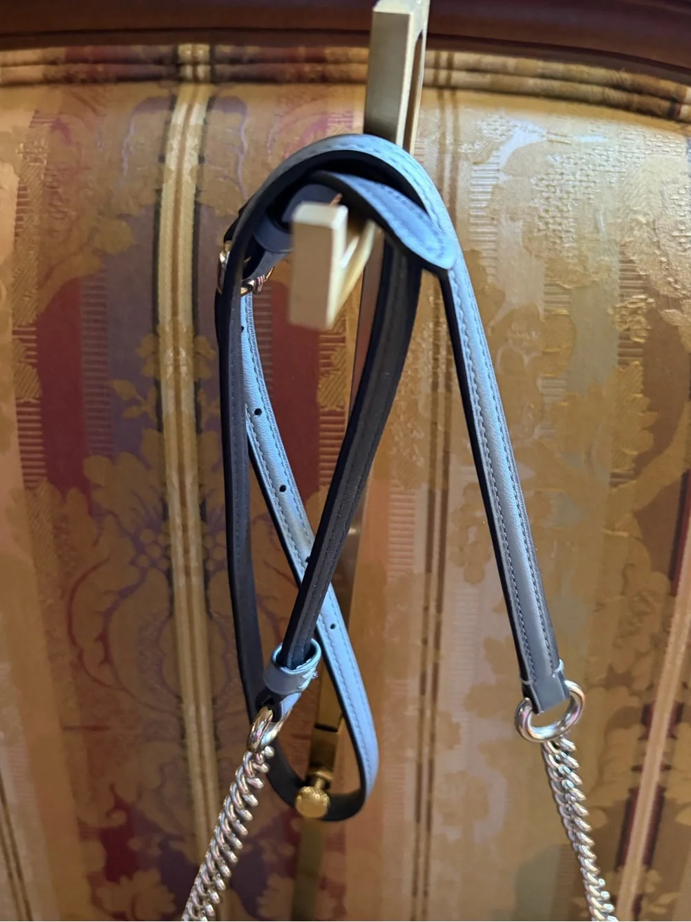 Coach “Isla” Denim Crossbody Euc